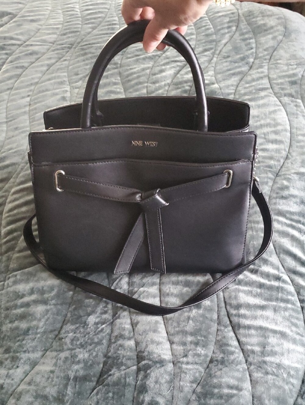 Nine West Black Shoulder Purse